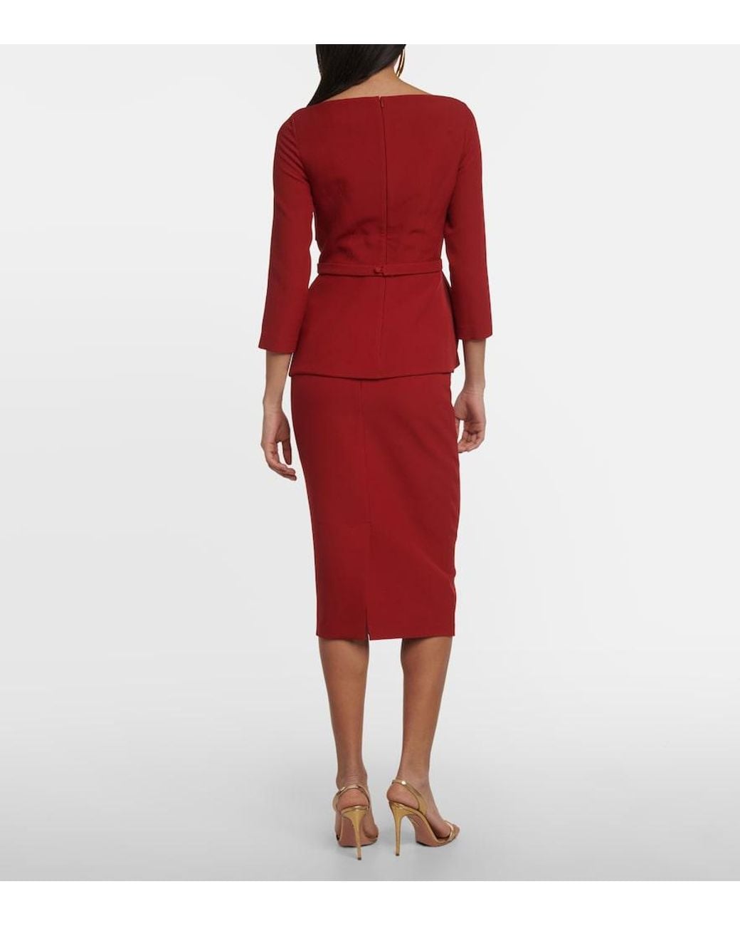 Safiyaa Red Bluse
