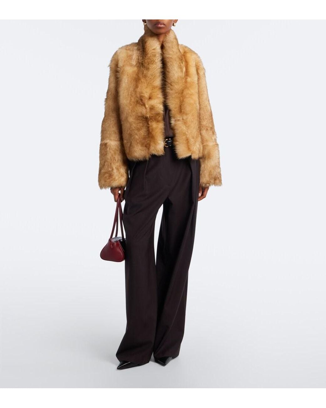Arma Natural Mooney Shearling Jacket