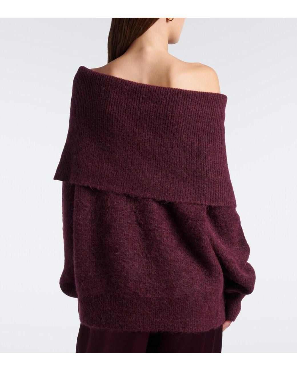 Joseph Purple Pullover Bee Aus Strick