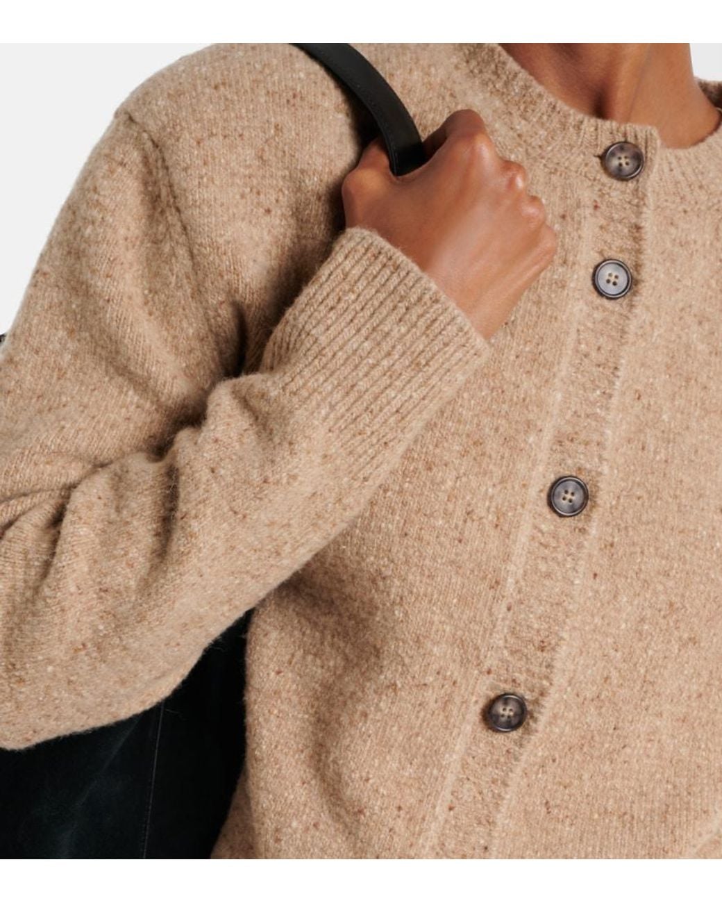 Rohe Brown Wool Cardigan