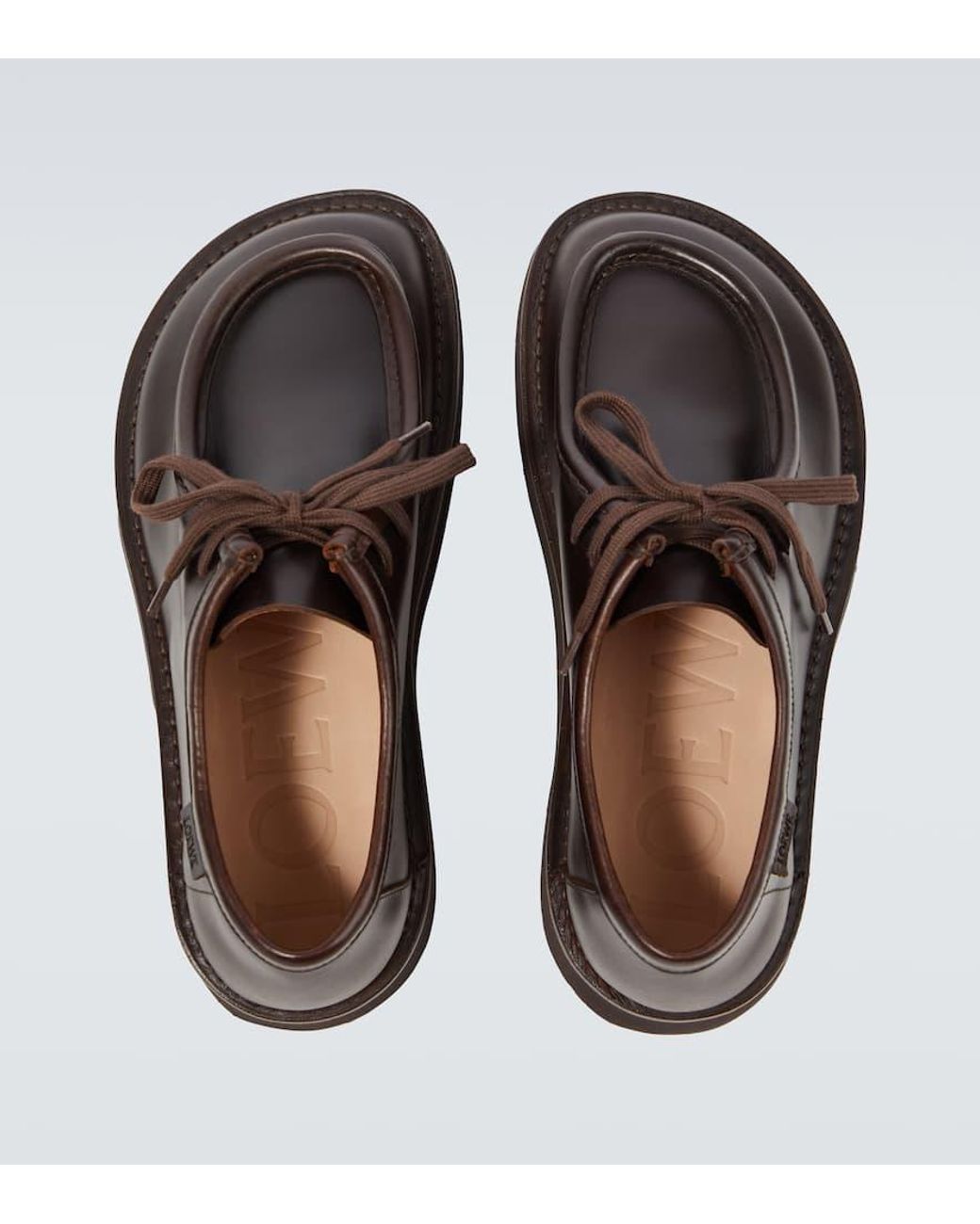 LOEWE FARO LOAFER レザー　ブラウン　40 Loewe Faro Leather Loafers in Brown for Men | Lyst LOEWE FARO