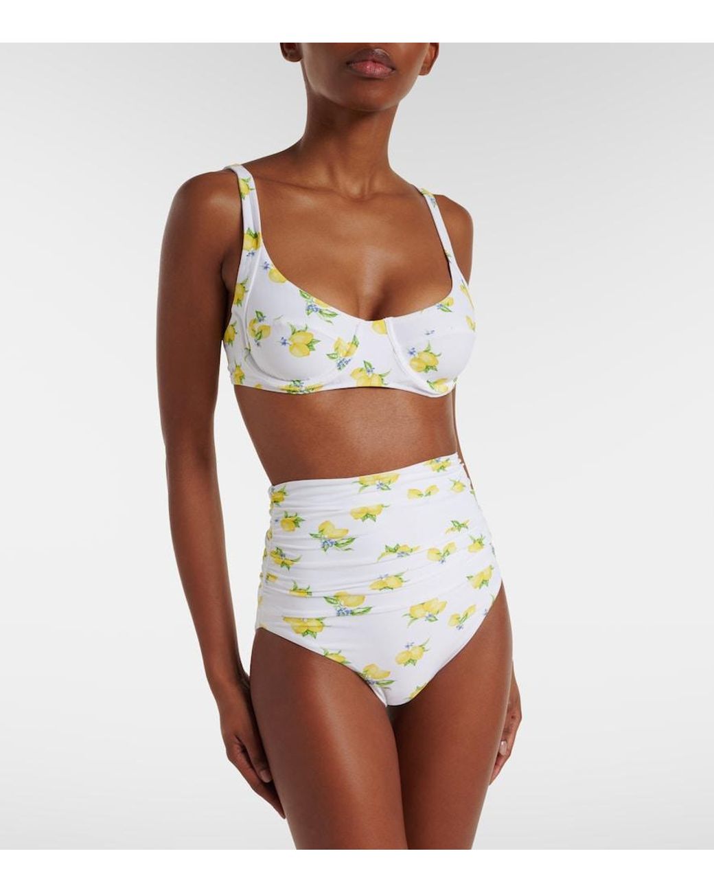 Melissa Odabash Metallic Bikini-Oberteil Tobago