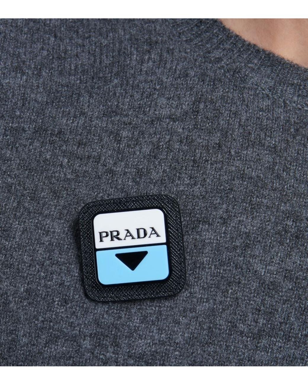 Prada Patch Mit Leder in Black für Herren