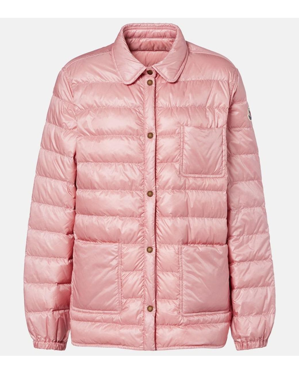 Moncler Pink Fouine Down Jacket