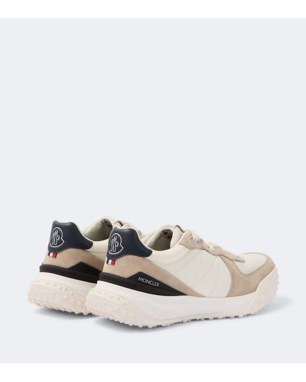 Baskets Corso Matelassees Moncler pour homme en coloris White