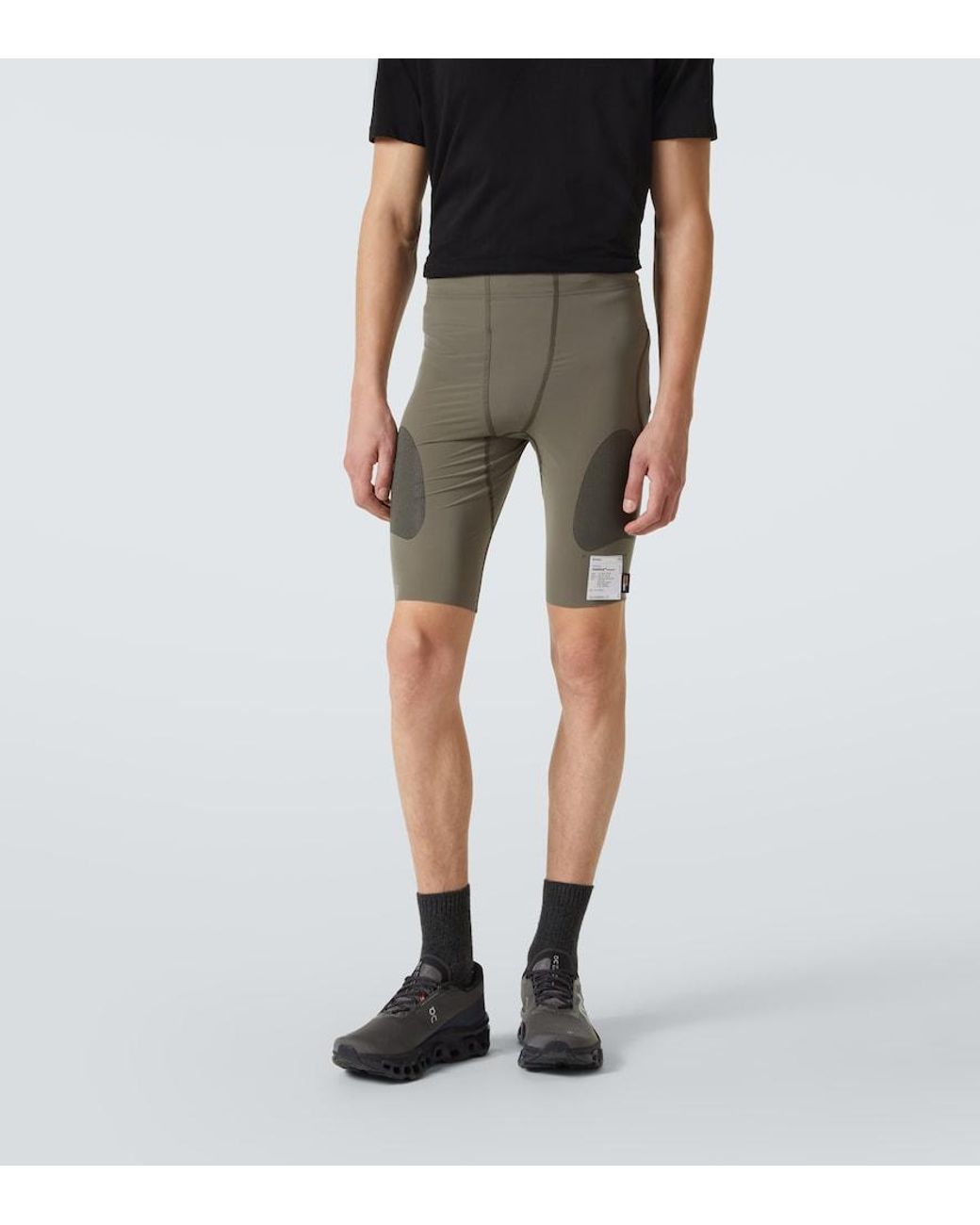 Satisfy Gray Justice Cordura Running Tights for men