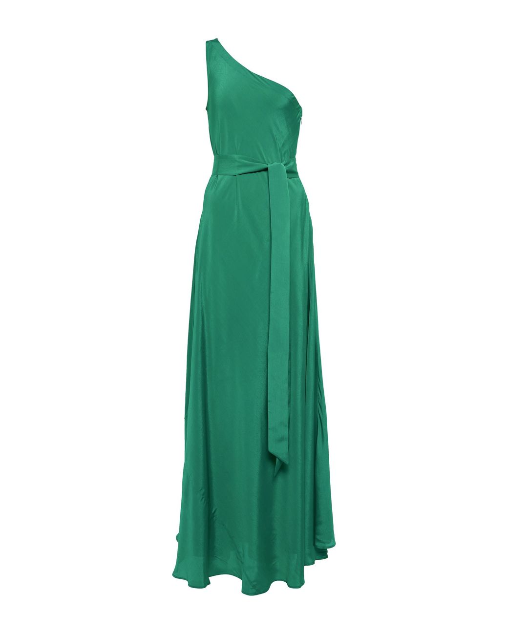 Alexandra Miro Chiffon Odette One-shoulder Maxi Dress in Emerald (Green ...