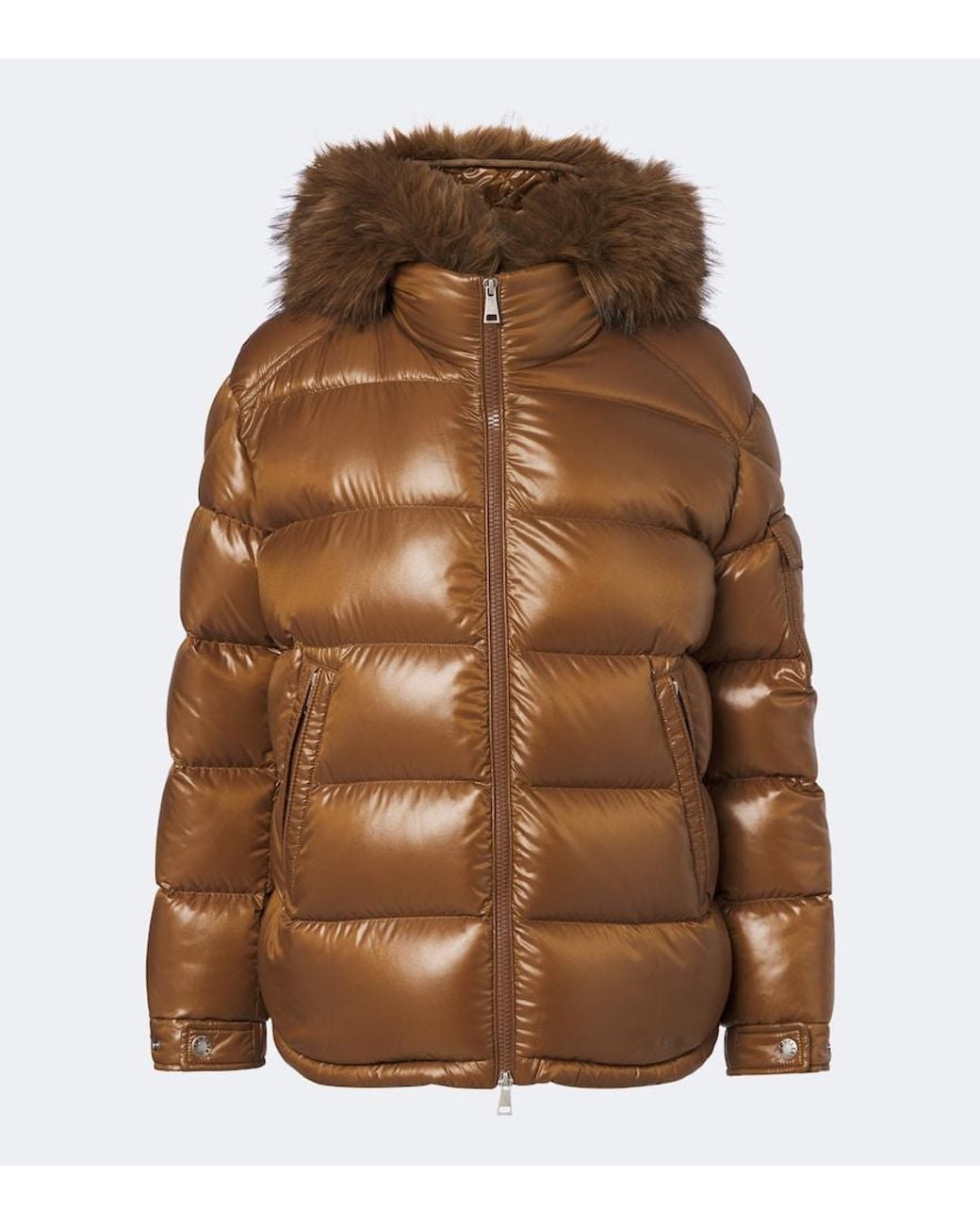 Moncler Brown Hypolais Down Jacket