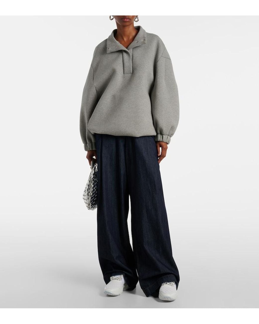 Roger Vivier White Viv' Run Embellished Sneakers