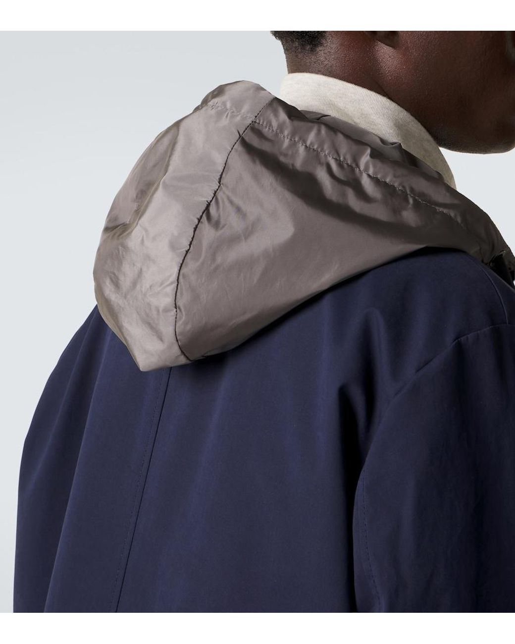 Moncler Blue Kervoyal Down Parka for men