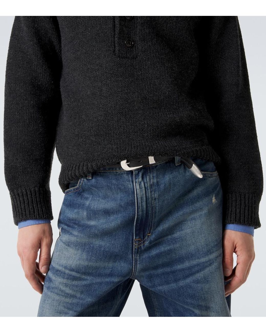 Our Legacy Black Wool Sweater for men