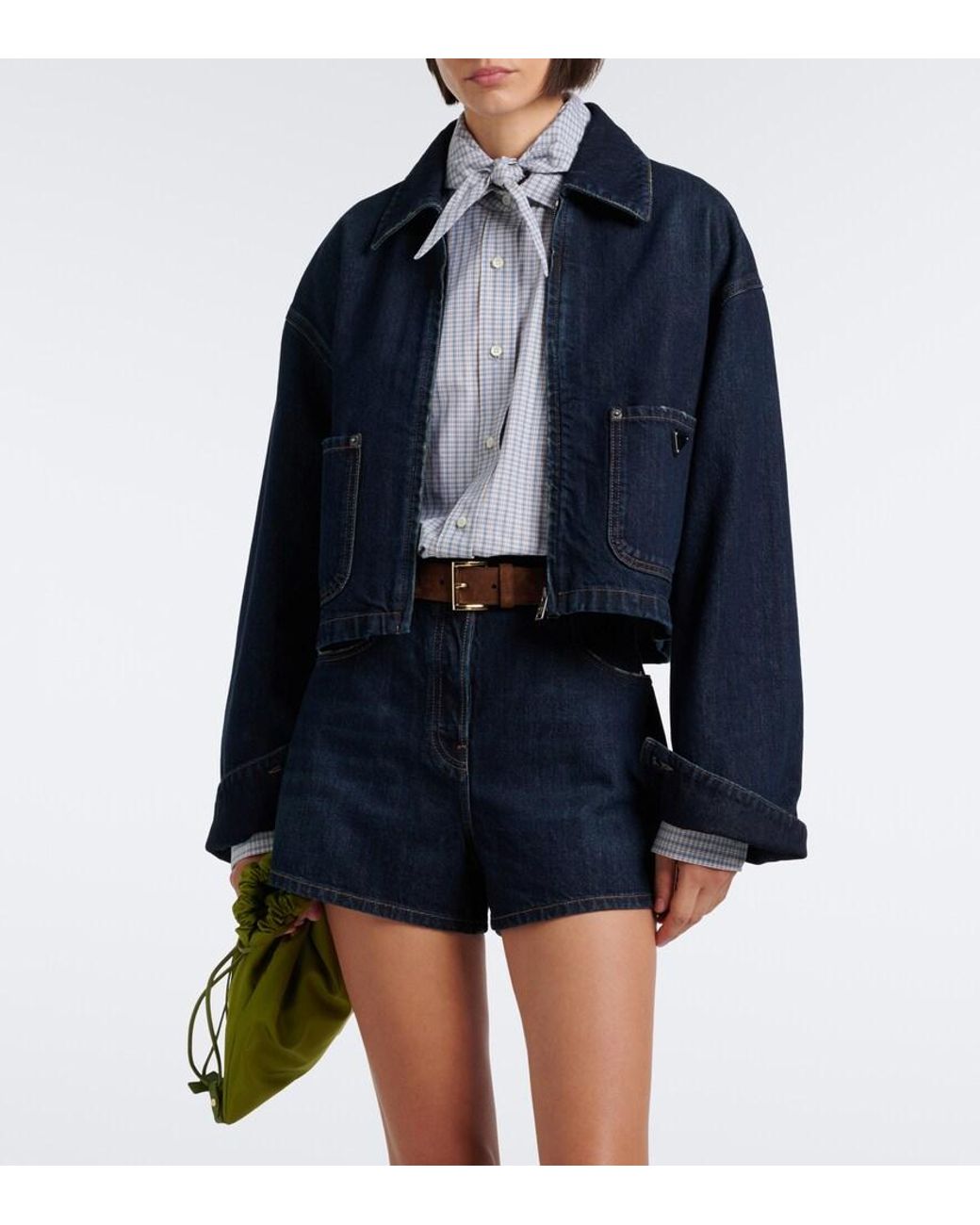 Prada Blue Denim Jacket