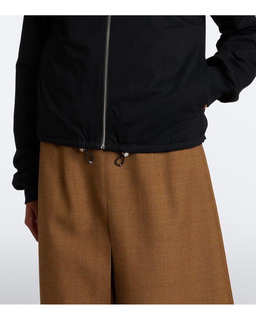 Giacca Blouson di Prada in Black