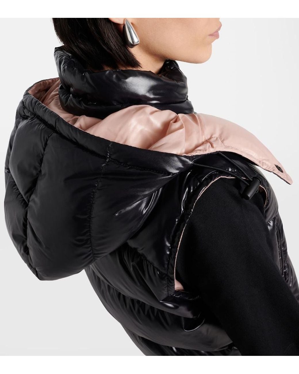 Moncler Black Quilted Down Vest
