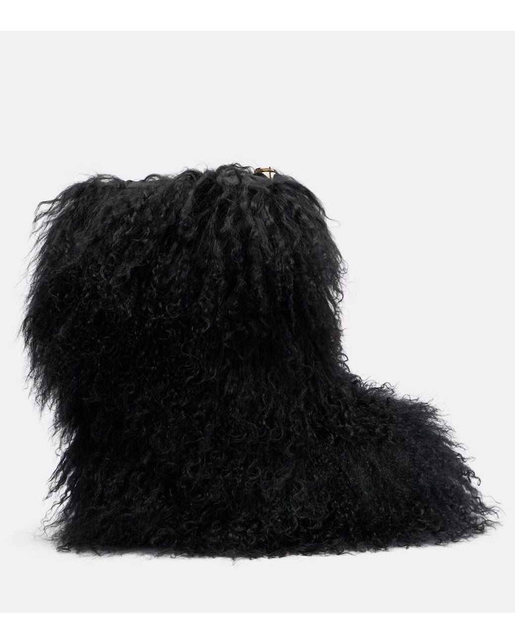 Bogner Black Les Arcs Shearling Snow Boots