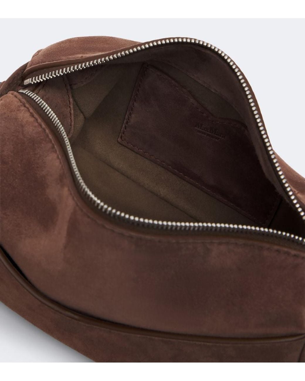 Borsa A Spalla Micro di Max Mara in Brown