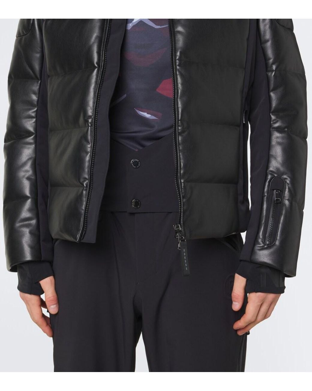 Bogner Black Camden Down Ski Jacket for men
