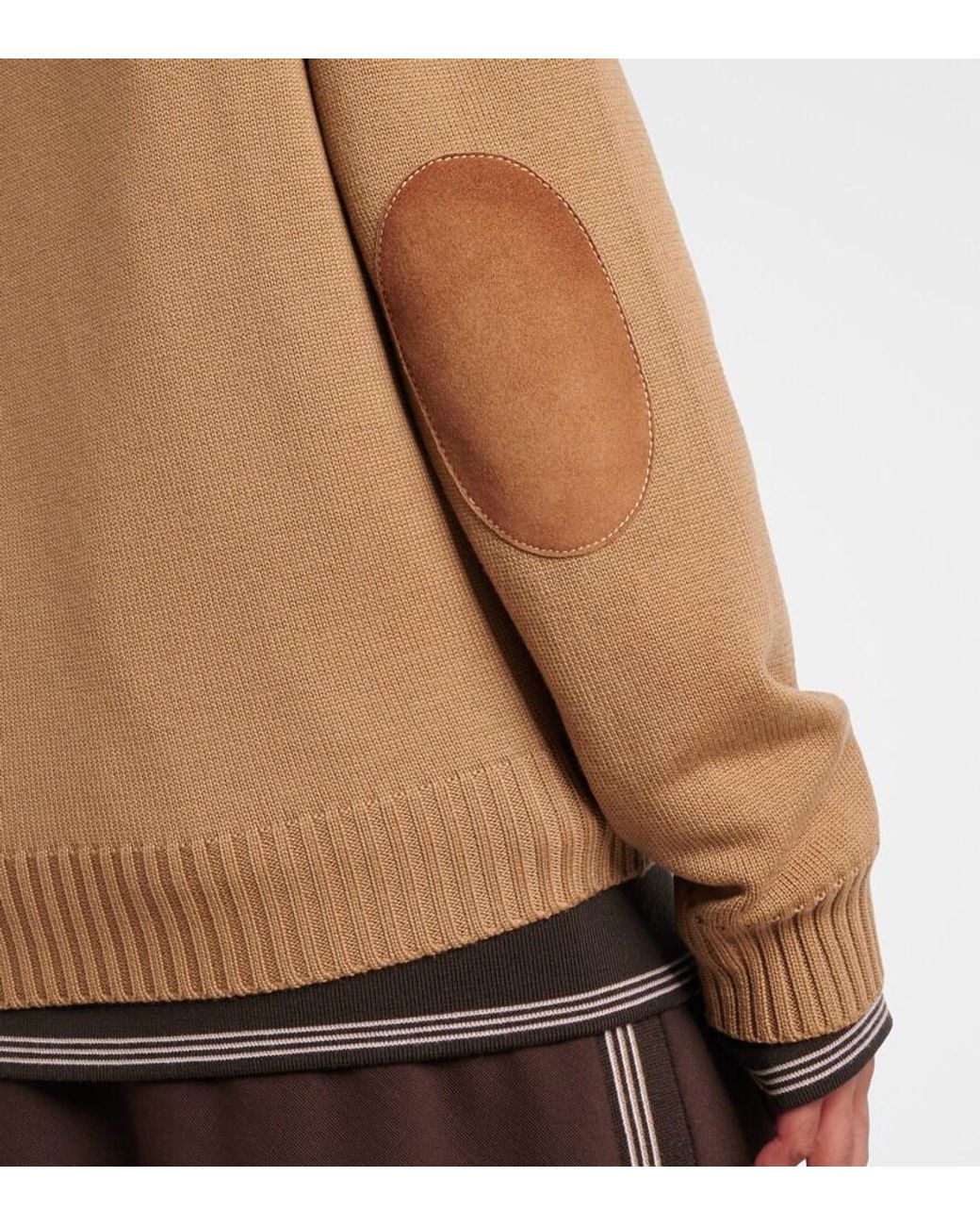 Miu Miu Brown Leather Jacket