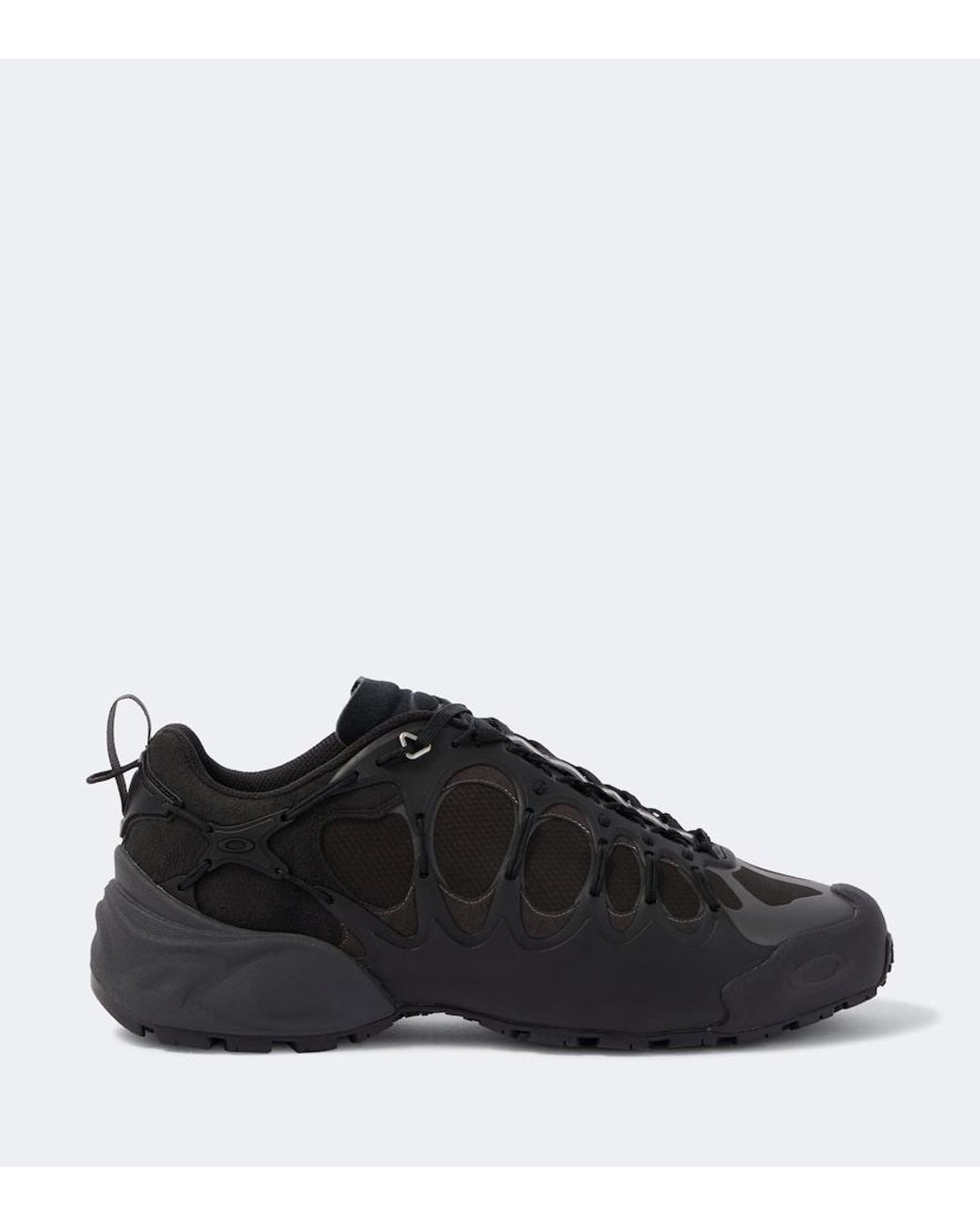 Junya Watanabe Black Oakley Mesh Sneakers for men