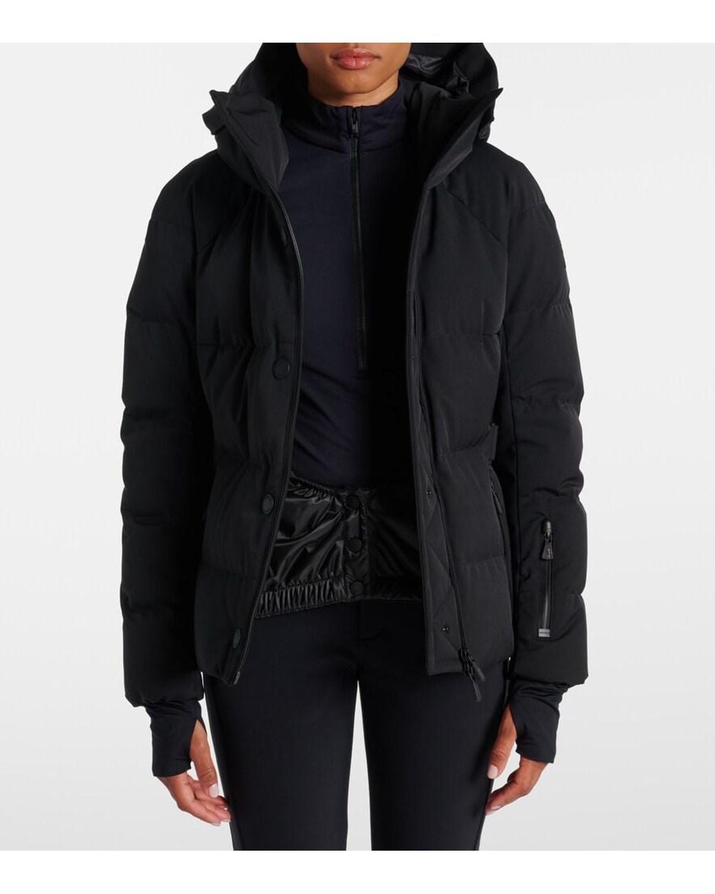 Moncler Black Guyane Down Ski Jacket