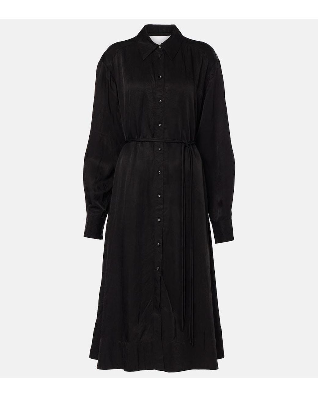Proenza Schouler Black Label Nelson Cotton Shirt Dress