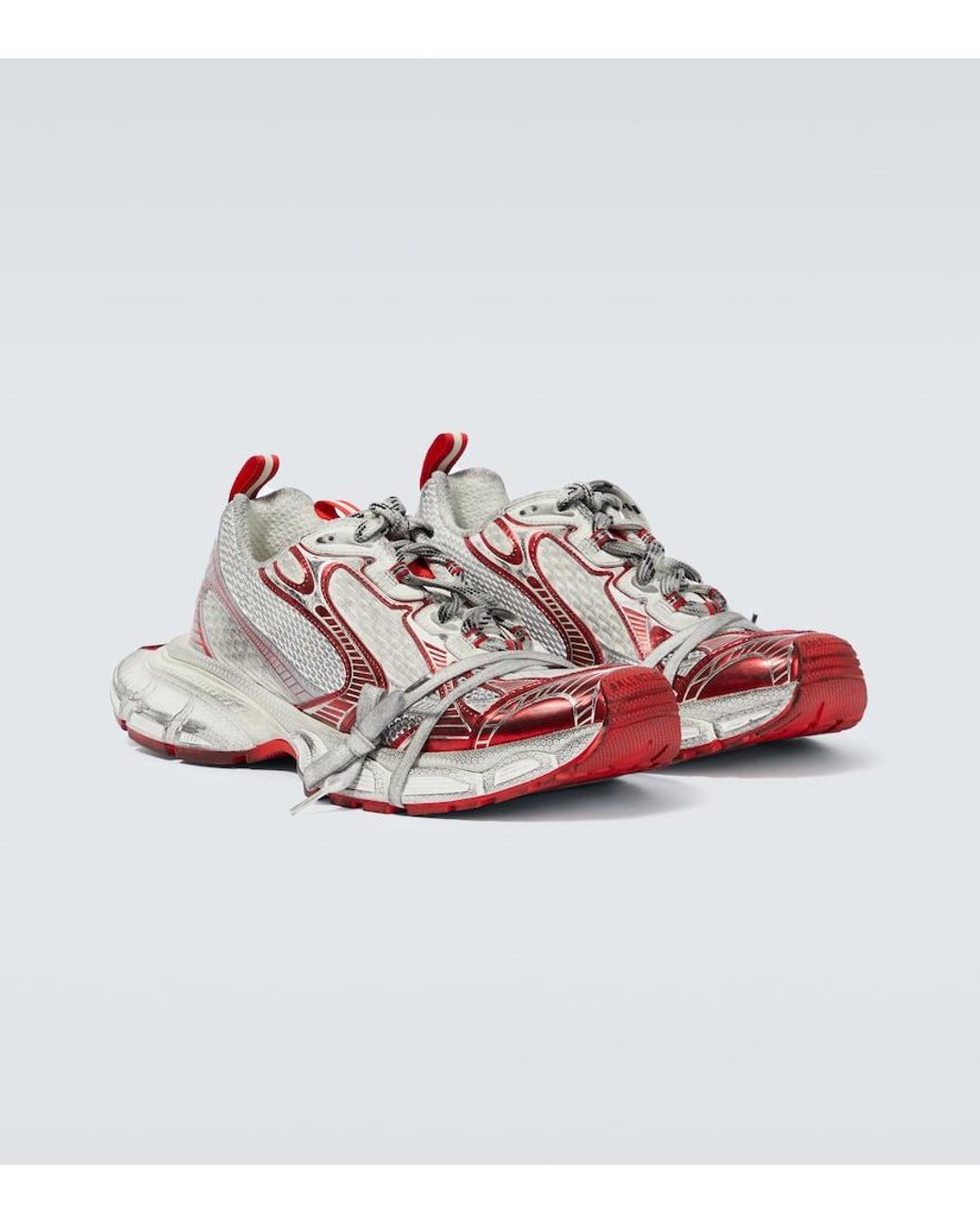 Balenciaga Pink Grey 3xl Low-top Sneakers for men