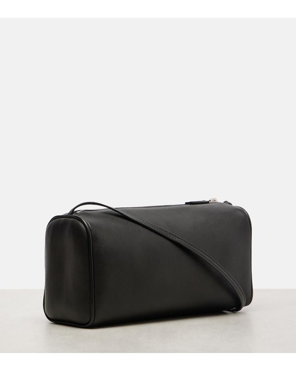 The Row Black Schultertasche '90S Aus Leder