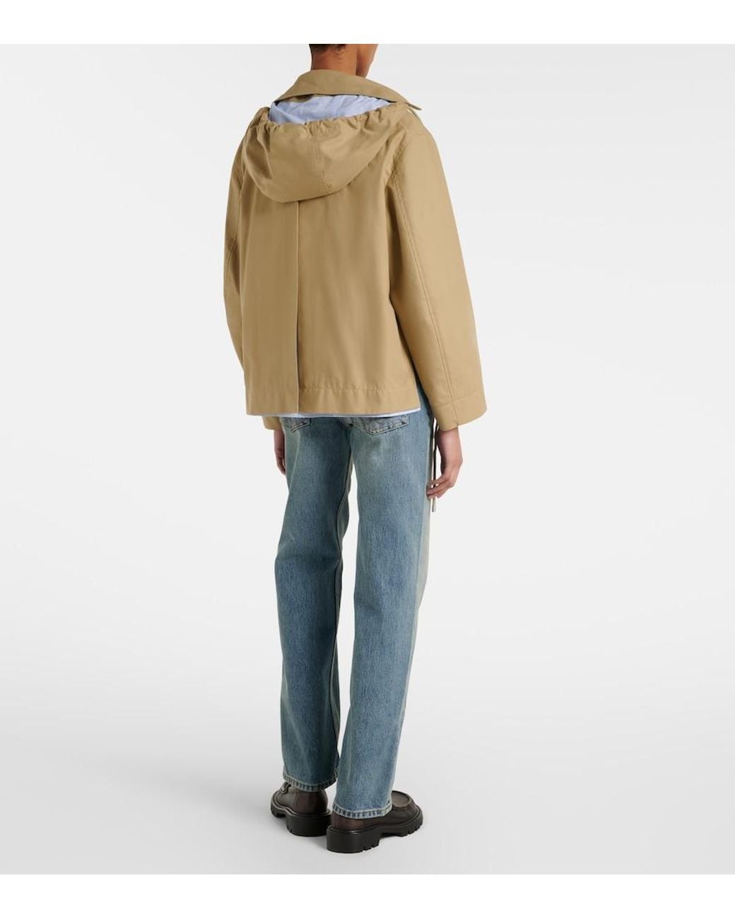 Loewe Blue High-Rise Wide-Leg Jeans
