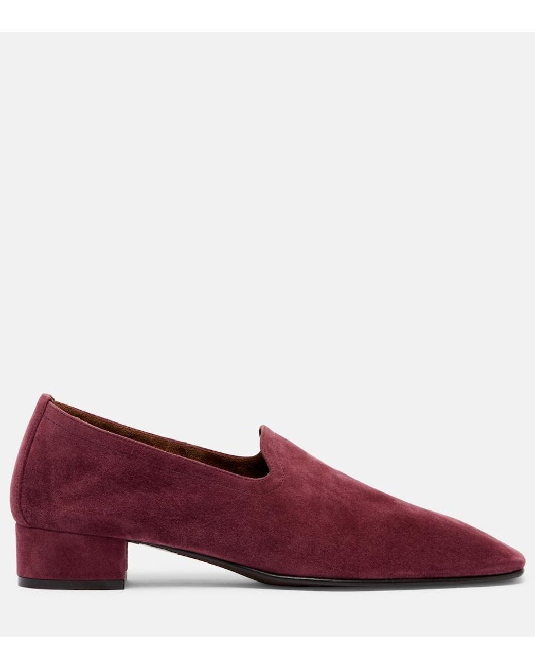 Herbert Levine Red Soft Touch Suede Loafers