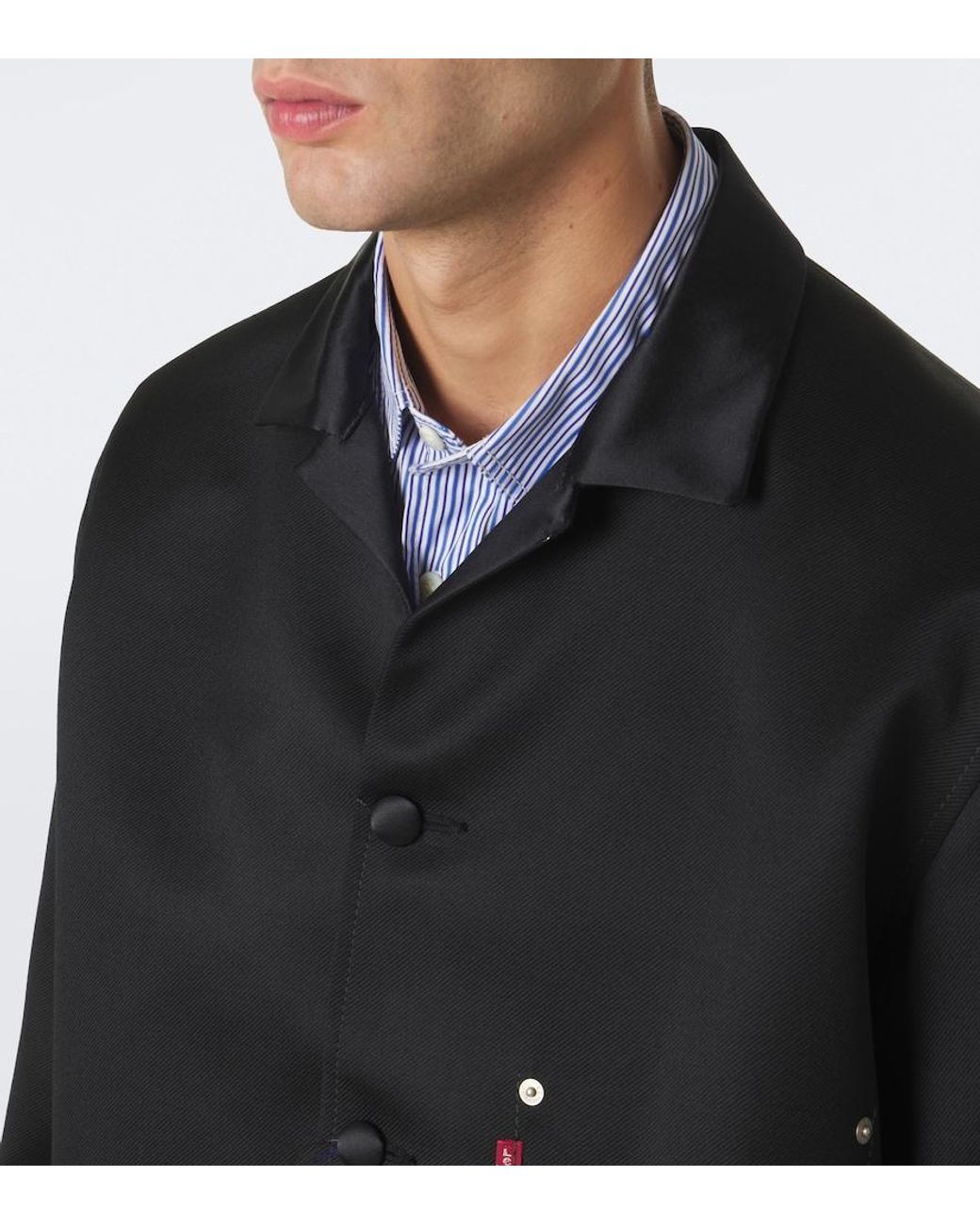 Junya Watanabe Black X Levi's Wool Jacket for men