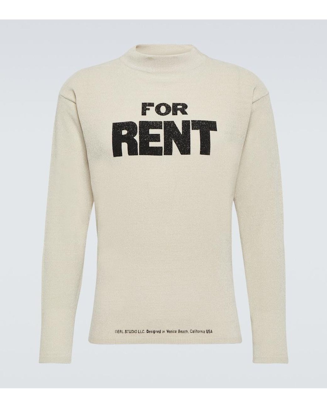 ERL Natural For Rent Sweater for men