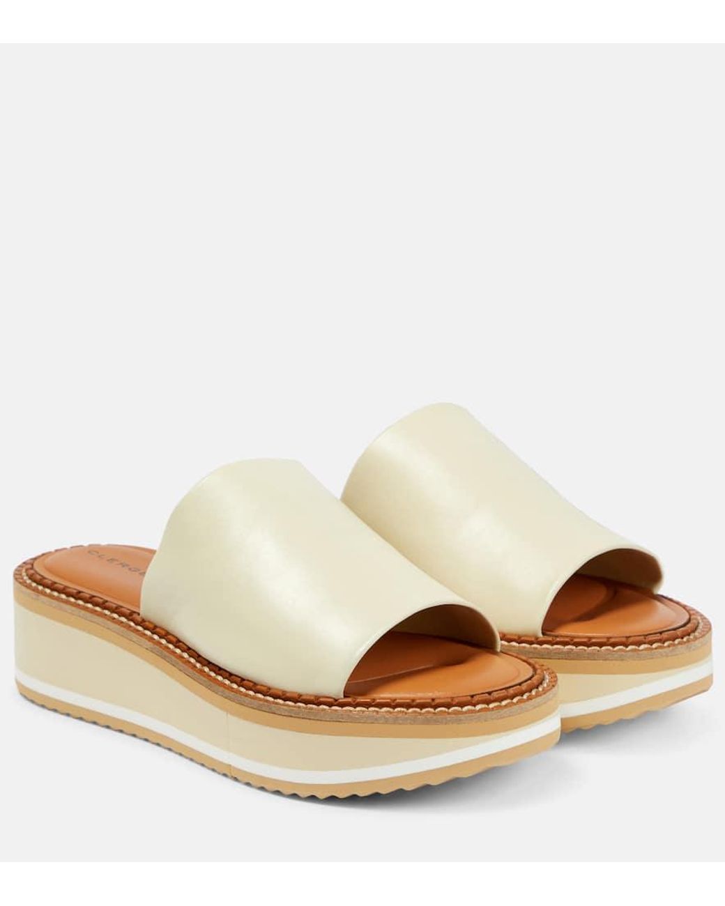 Cessy leather mules