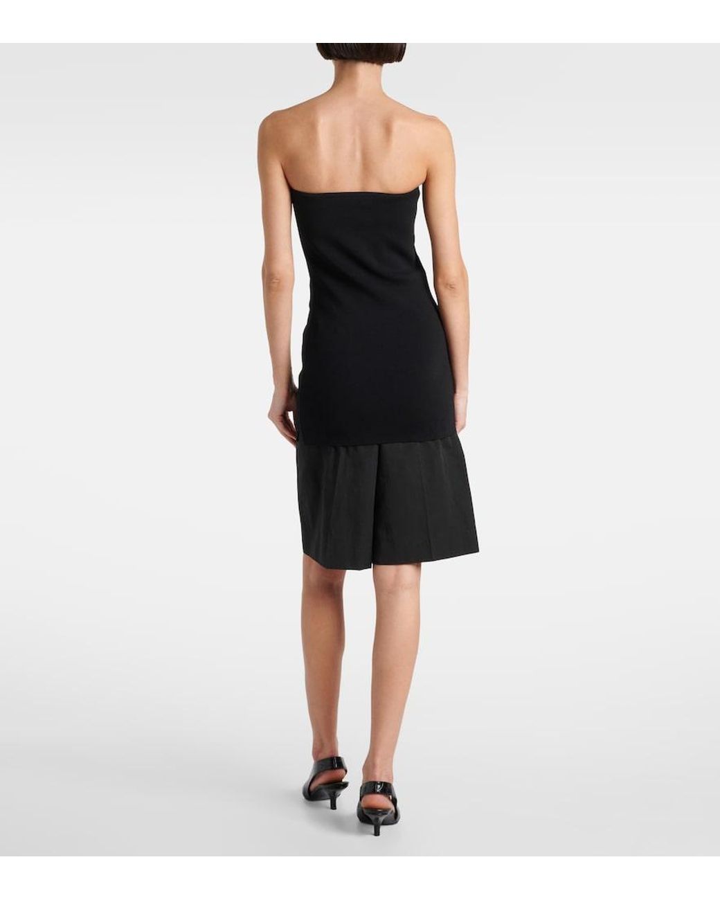 Totême  Black Jersey Tube Top