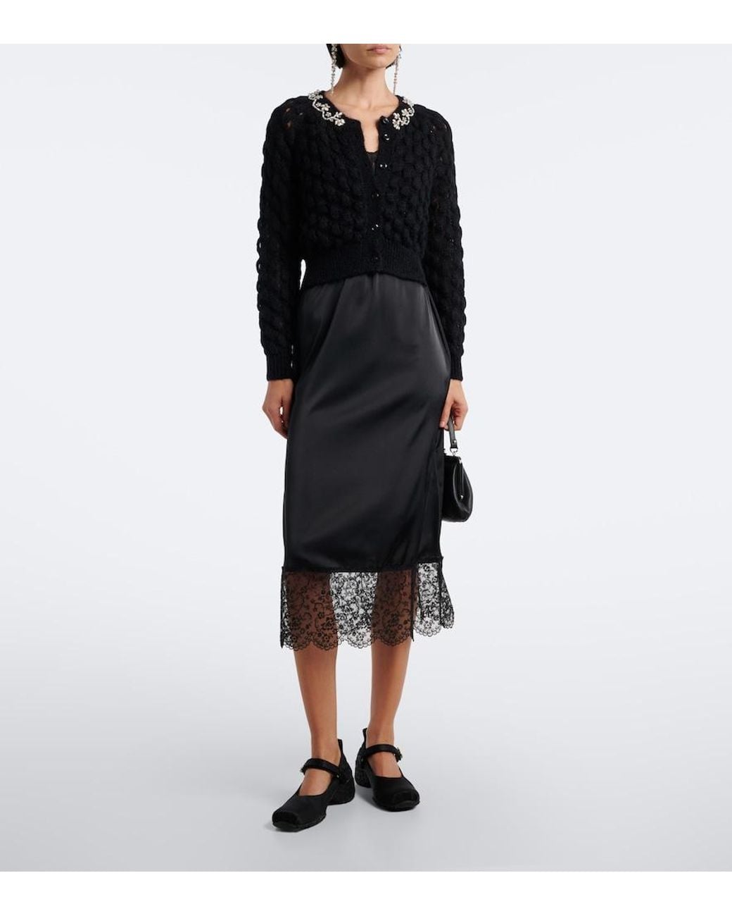 Cardigan di Simone Rocha in Black