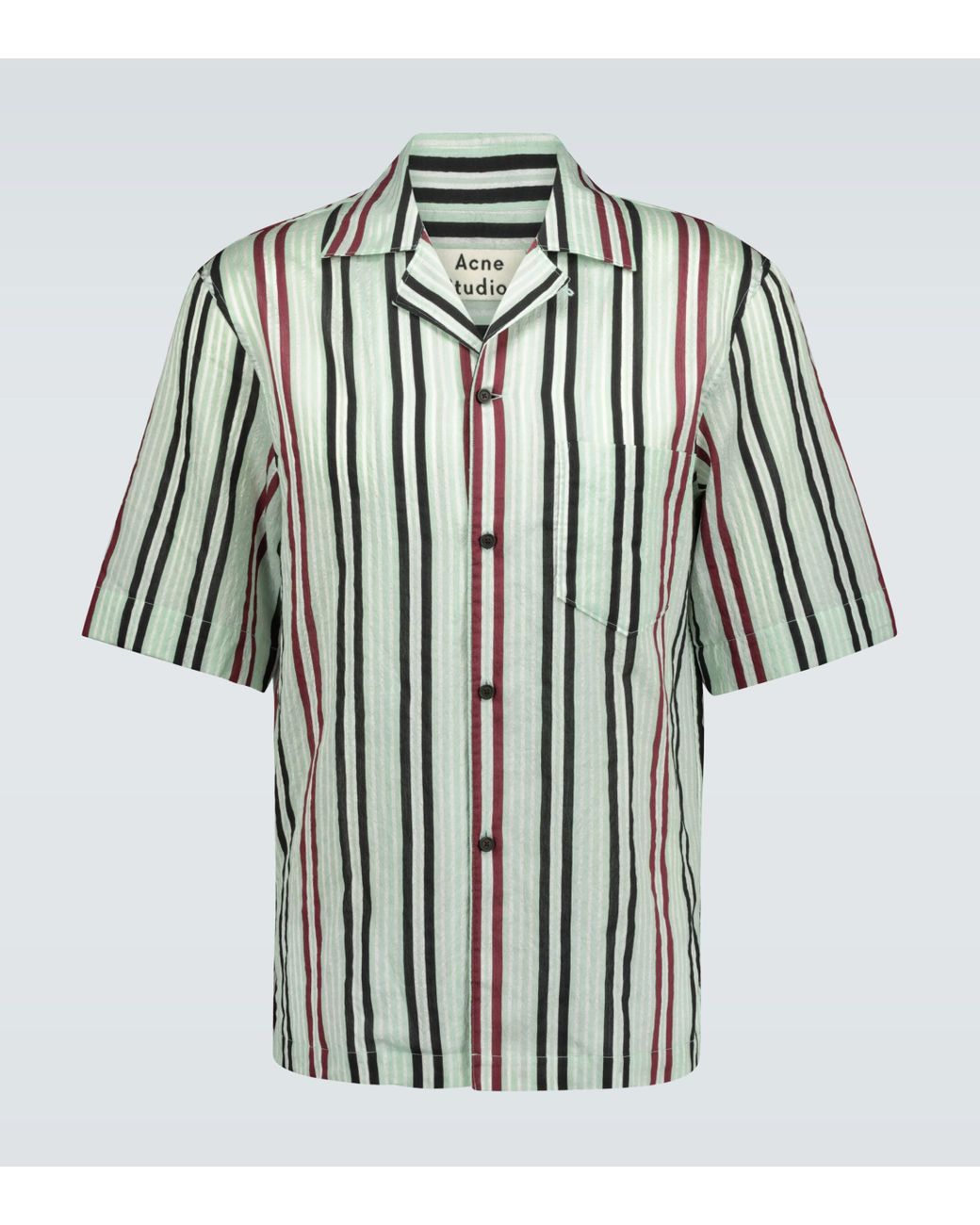 acne studios striped shirt