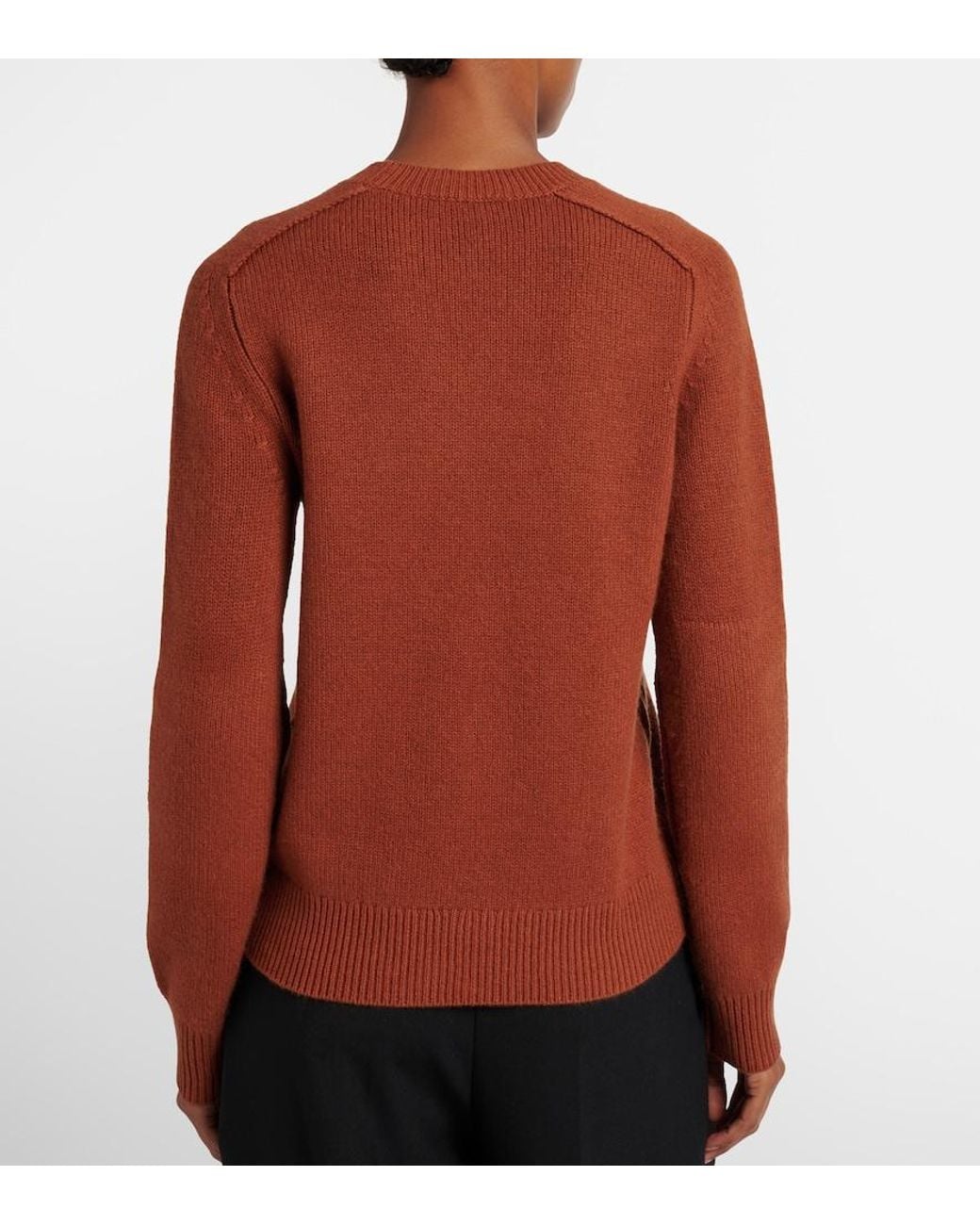 Burberry Brown Pullover Aus Kaschmir