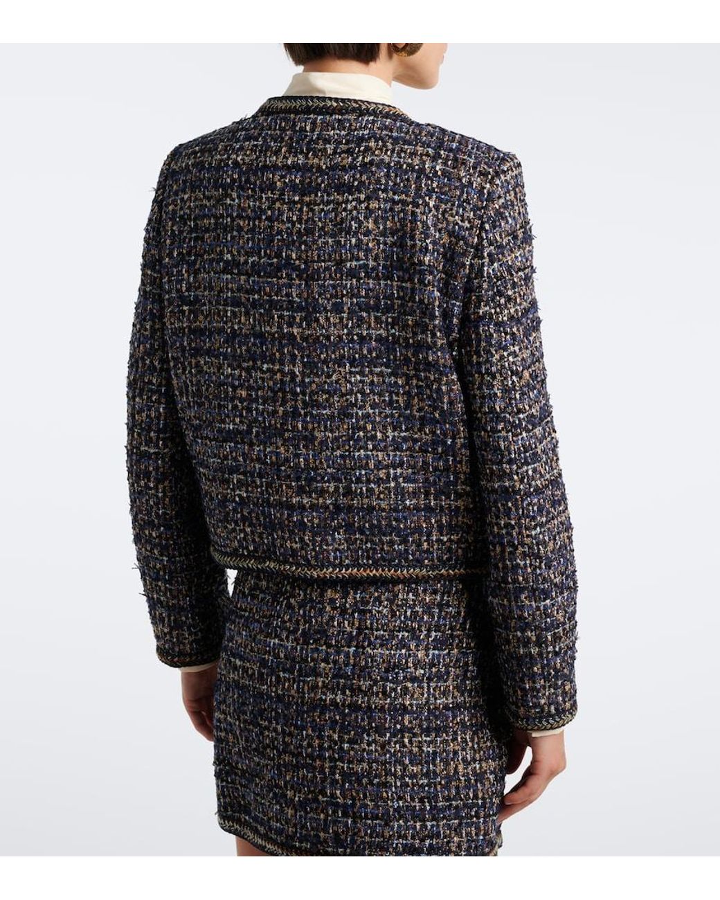 Etro Black Tweed Jacket
