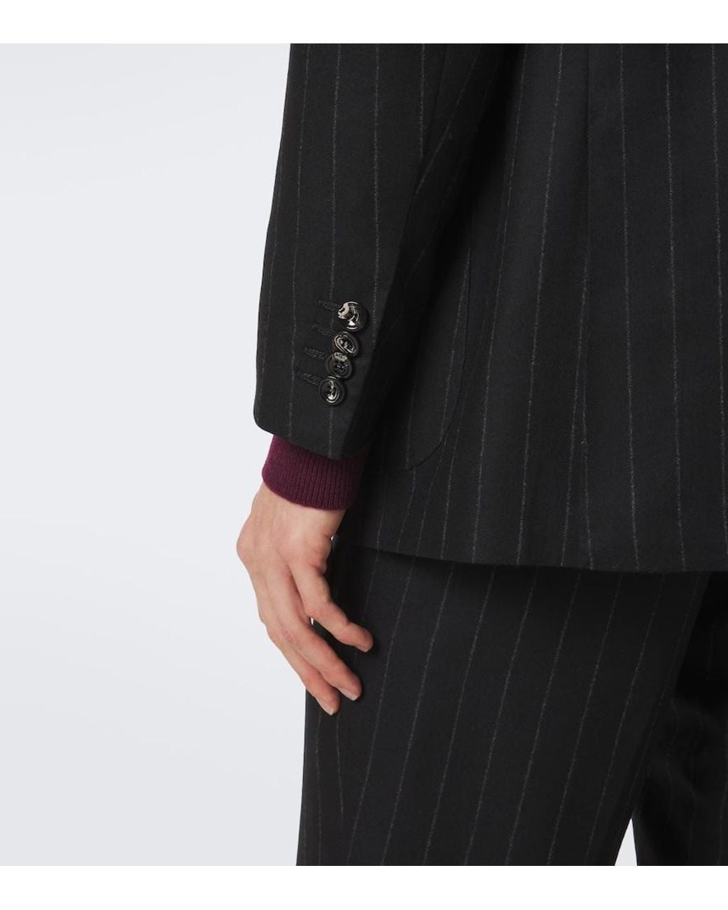 Completo di Kiton in Black da Uomo