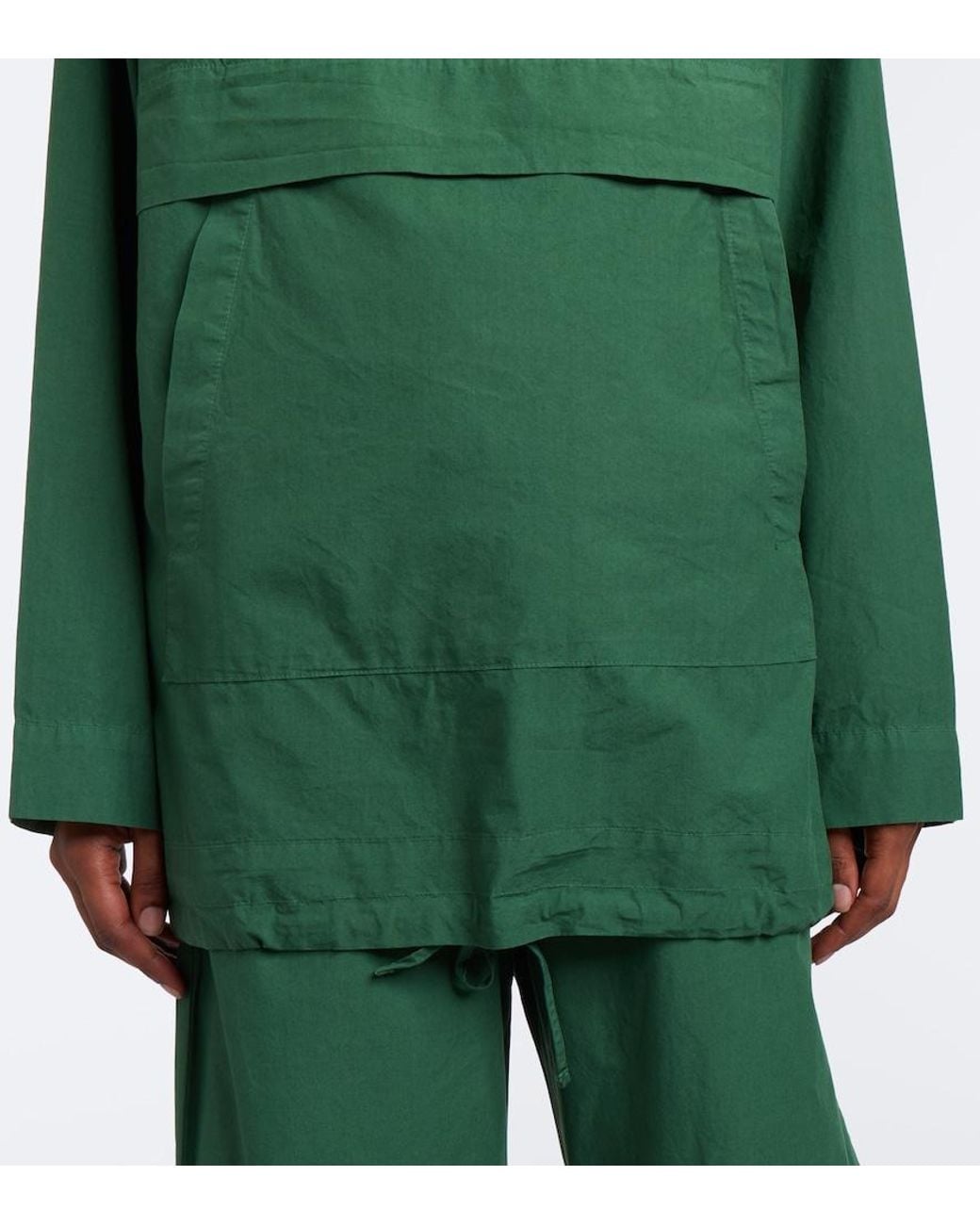 Leset Green Kyoto Cotton Jacket