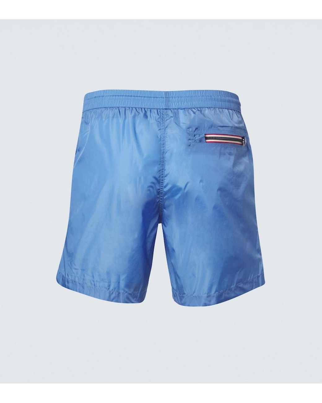 Moncler Blue Archivio Swim Trunks for men