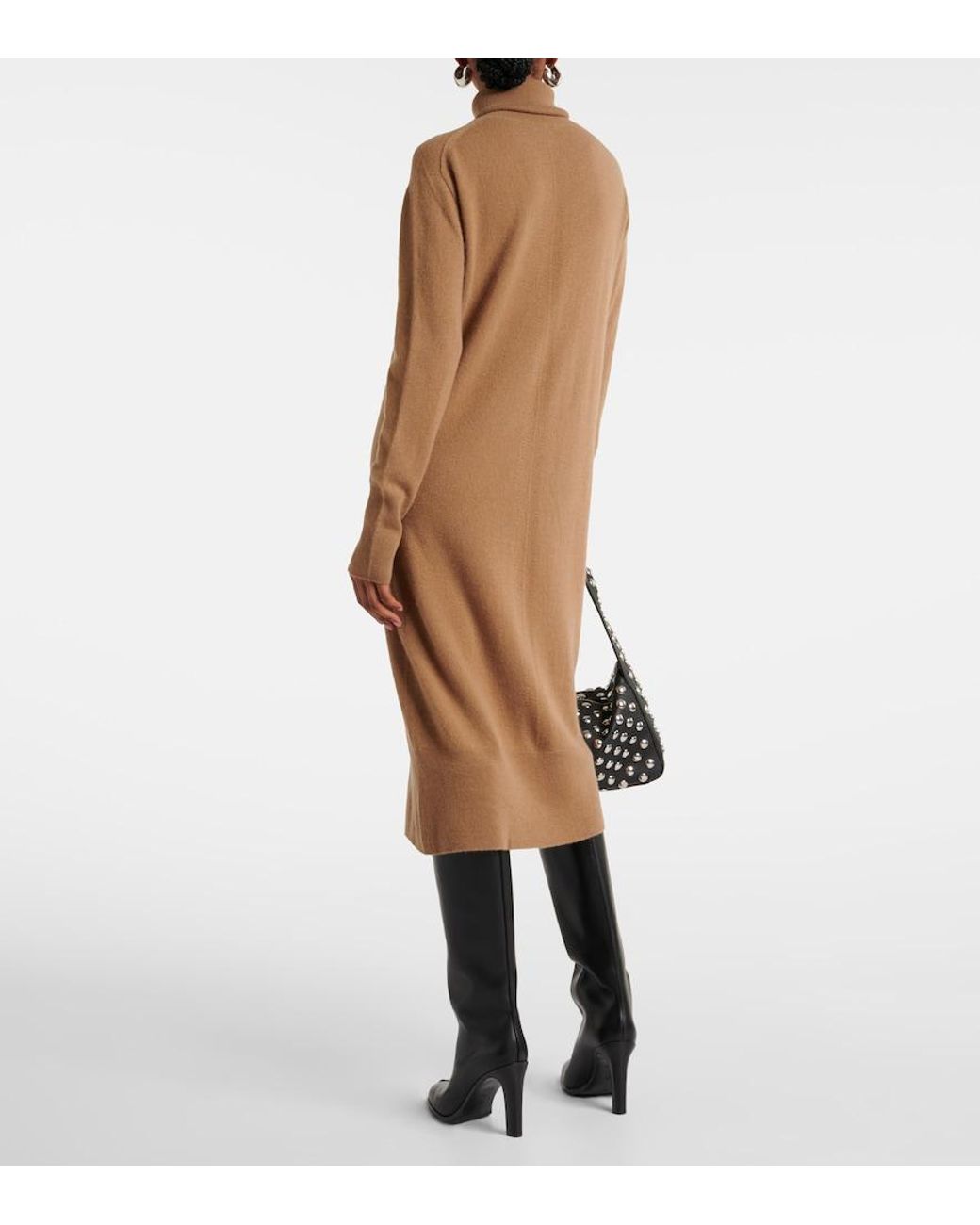 Robe-Pull En Cachemire A Col Roule Joseph en coloris Natural