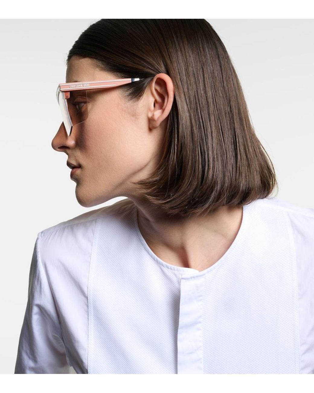 Dior Pink Diorclub M1U Shield Sunglasses