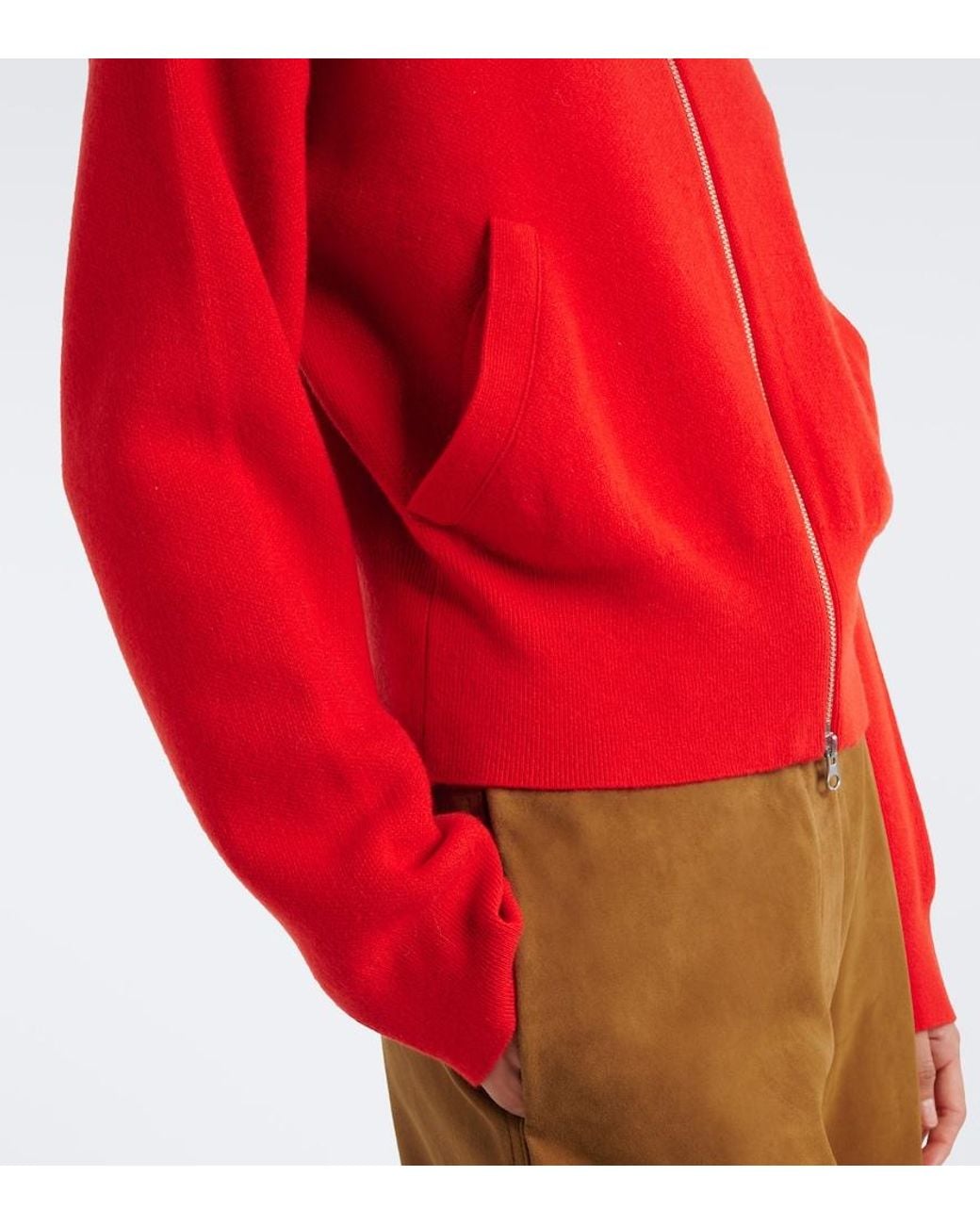Extreme Cashmere Red N°385 Xtra Cute Cashmere Jacket
