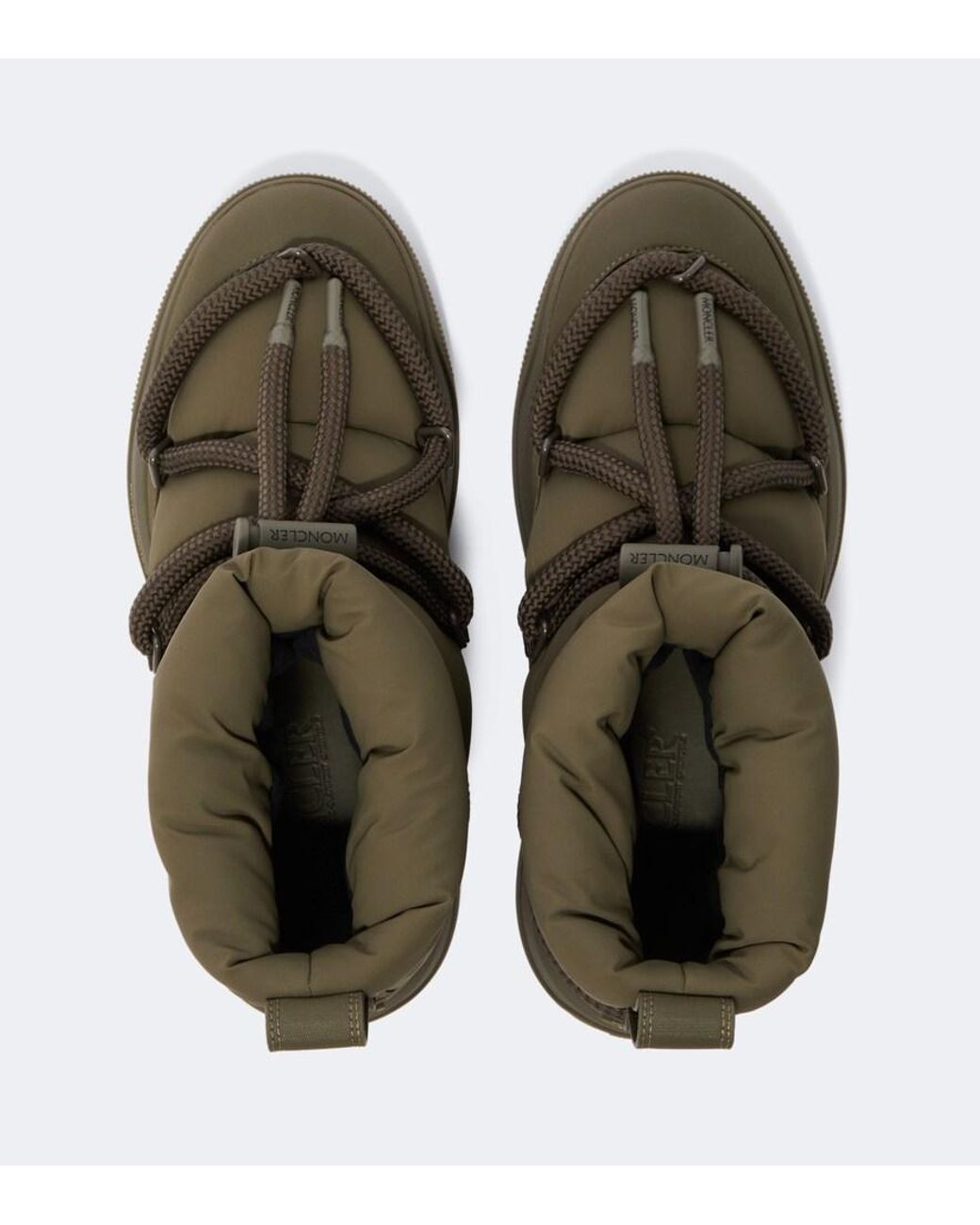 Moncler Green Altive Mid Snow Boots for men