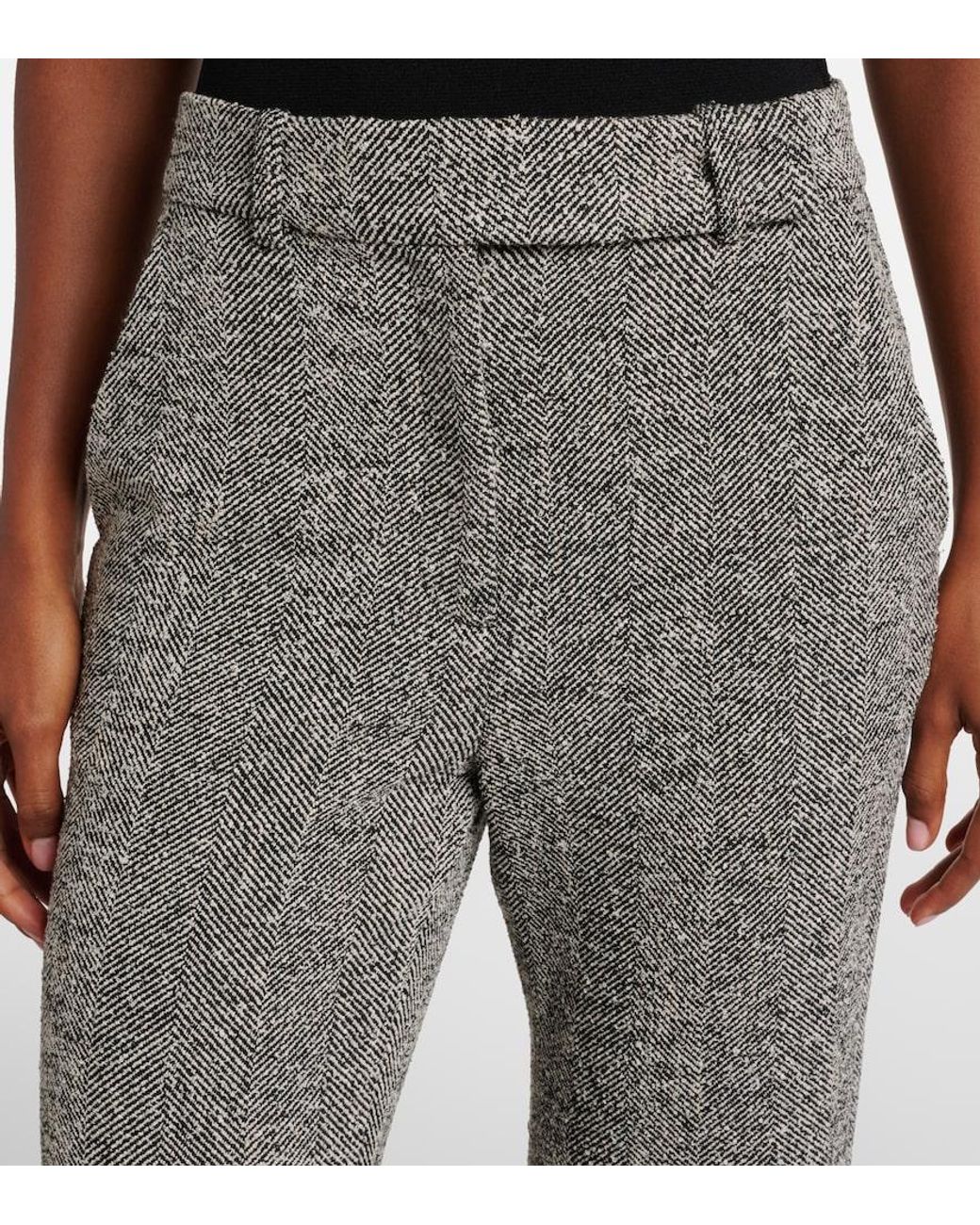 Jonathan Simkhai Gray Jamyson Straight Pants