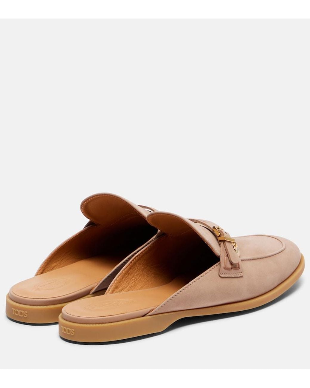 Tod's Natural Leather Mules