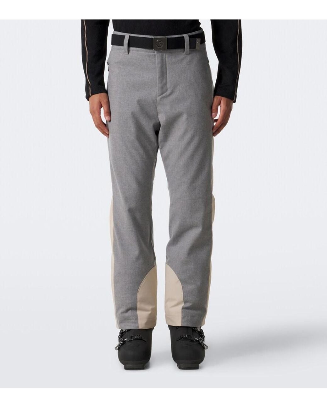 Bogner Gray Firat Belted Ski Pants for men