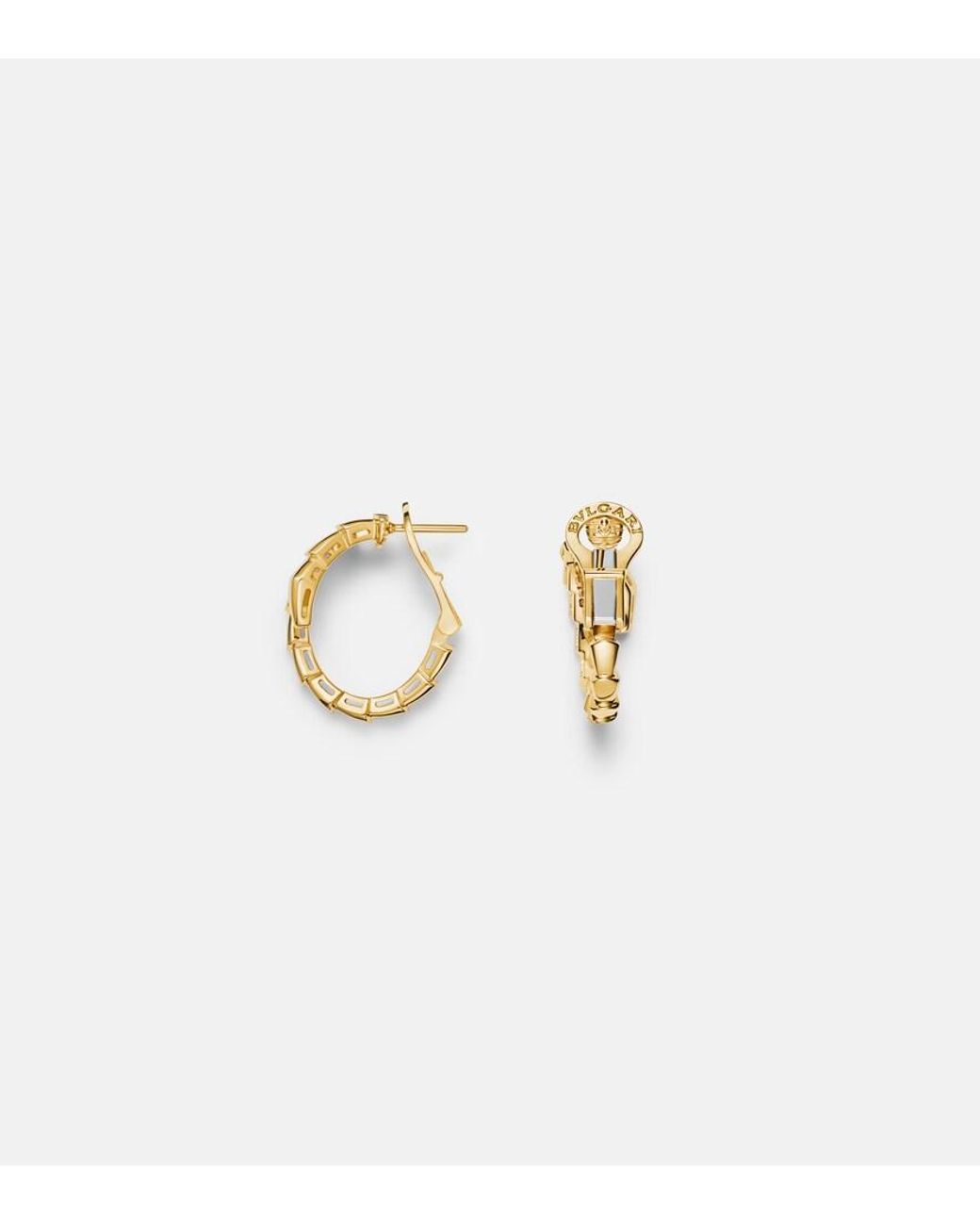 BVLGARI Metallic Serpenti Viper 18Kt Earrings