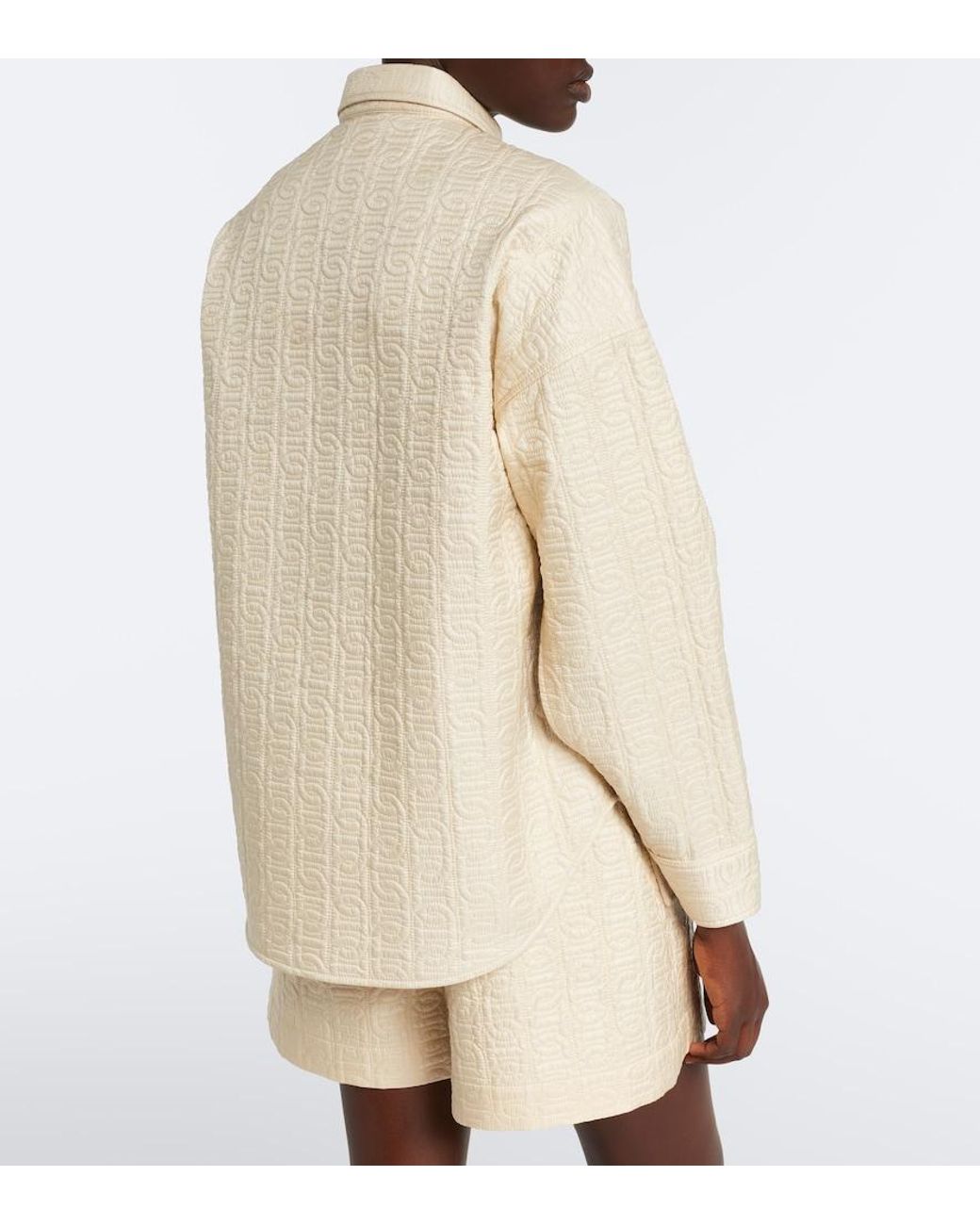 Moncler Natural Quilted Shirt