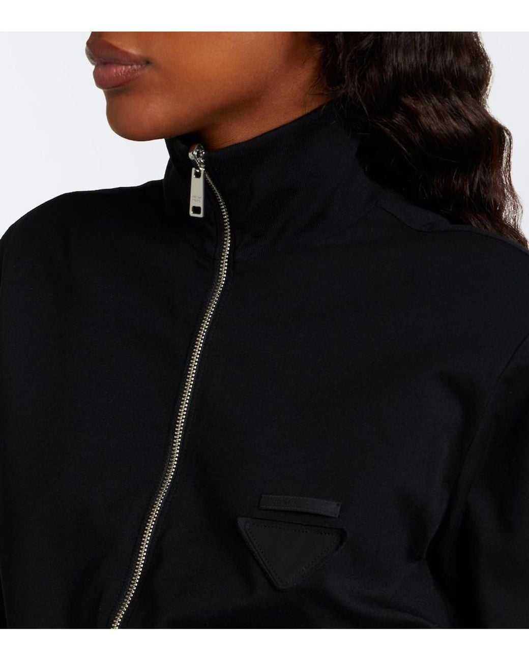 Giacca Blouson di Prada in Black